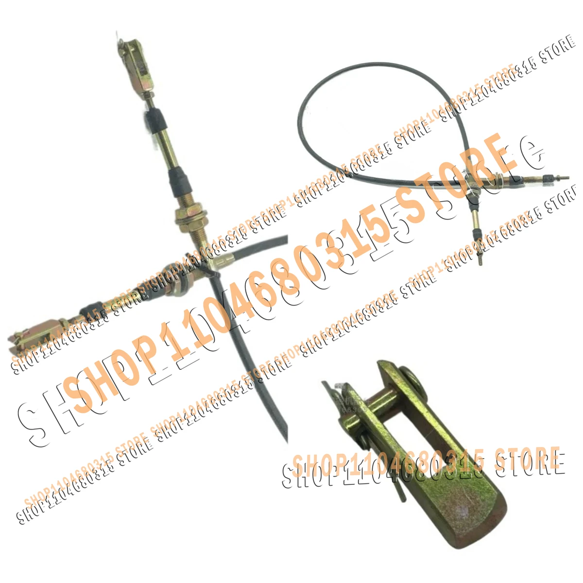 Excavator accessories Komatsu PC30 40 50 traveling accelerator line manual accelerator cable 6MM/8MM fork head
Excavator accessories Komatsu PC30 40 50 traveling accelerator line manual accelerator cable 6MM/8MM fork head