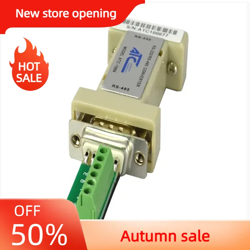 Port Powered RS-232 to RS-485(6-bit Terminal Block) 232 Turn 485 Converter ATC-106N CE and FCC
Port Powered RS-232 to RS-485(6-bit Terminal Block) 232 Turn 485 Converter ATC-106N CE and FCC