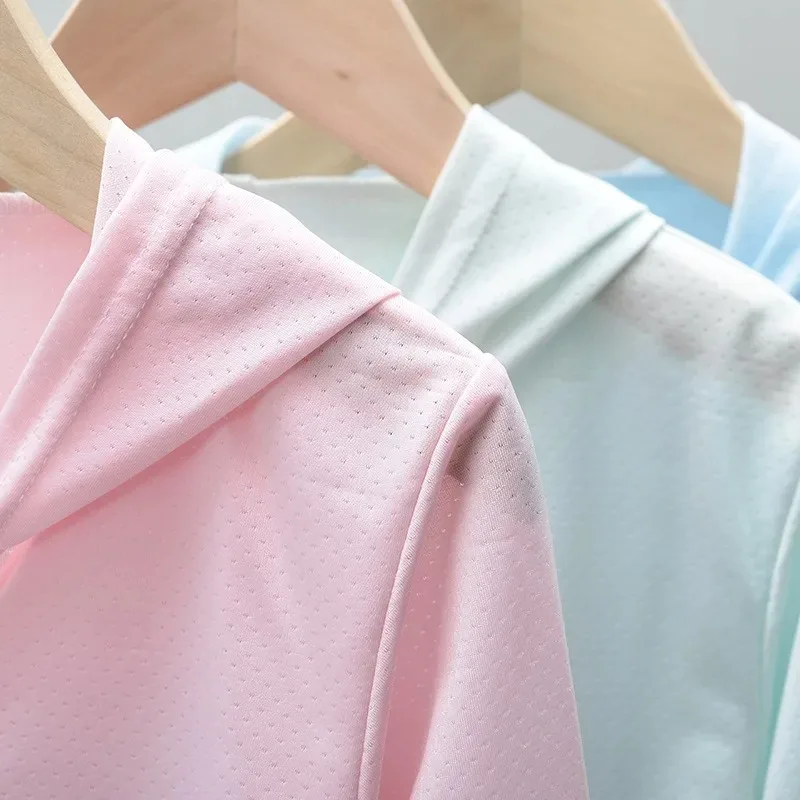 Children's Sun Protection Clothing Outdoor Ice Silk Sun Protection Jacket UV Resistant Summer Outdoor Play Sun Protection Jacket
Children's Sun Protection Clothing Outdoor Ice Silk Sun Protection Jacket UV Resistant Summer Outdoor Play Sun Protection Jacket