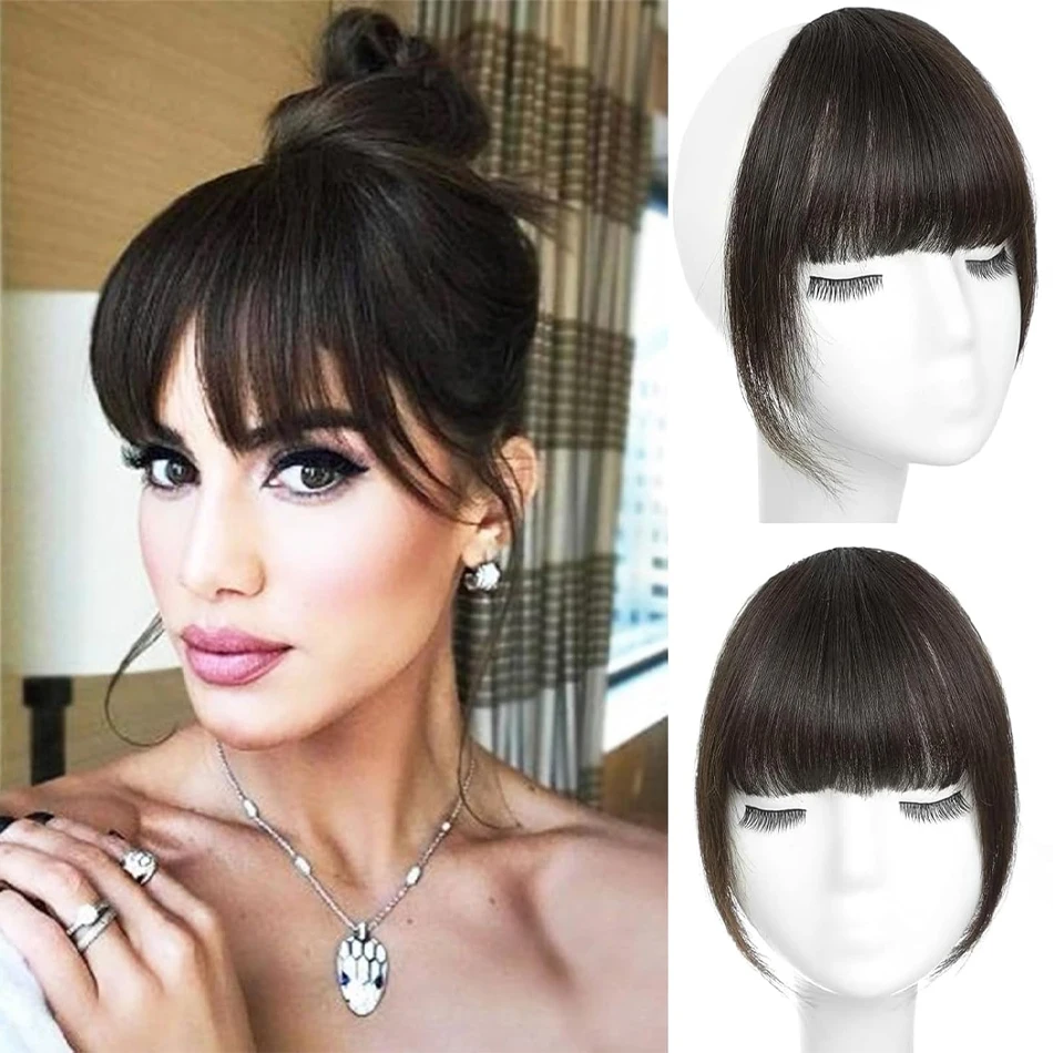 Накладные челки на заколках из 100% натуральных человеческих волос, естественный черный цвет, с прядями по бокам, для женщин
Накладные челки на заколках из 100% натуральных человеческих волос, естественный черный цвет, с прядями по бокам, для женщин