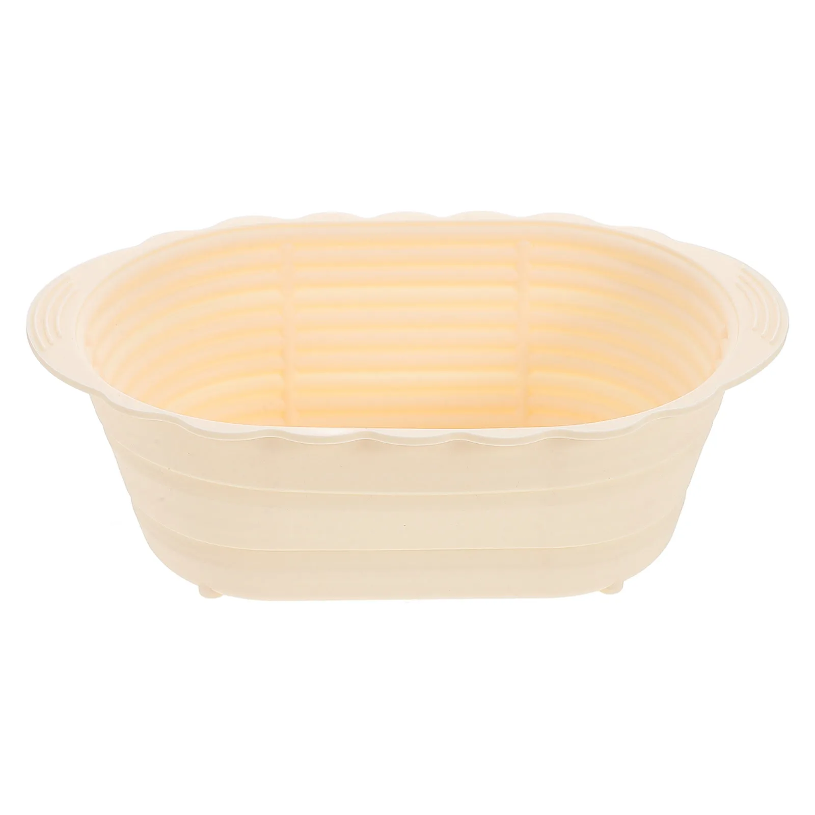Silicone Fermentation Basket Banneton Oval Proofing Beige Large Capacity Foldable Bread Dough Tool Baking Kitchen
Silicone Fermentation Basket Banneton Oval Proofing Beige Large Capacity Foldable Bread Dough Tool Baking Kitchen