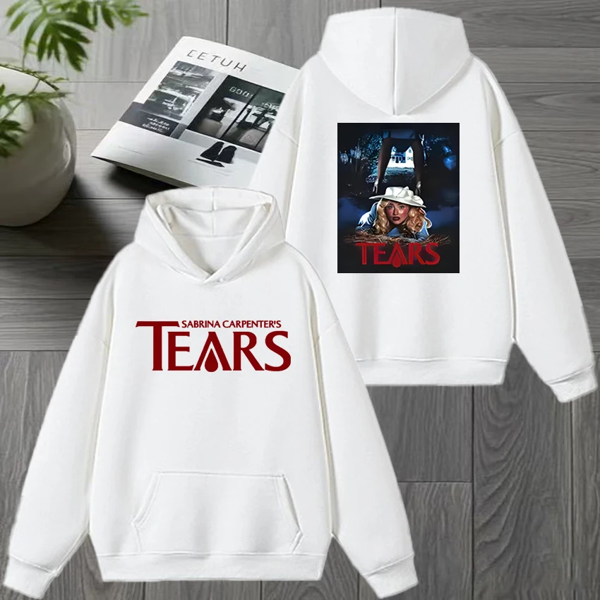 2025 New Sabrina Carpenter Tears Double Sided Graphic Hoodies Unisex vintage Fleece pullover Men women Casual Winter Sweatshirt
2025 New Sabrina Carpenter Tears Double Sided Graphic Hoodies Unisex vintage Fleece pullover Men women Casual Winter Sweatshirt