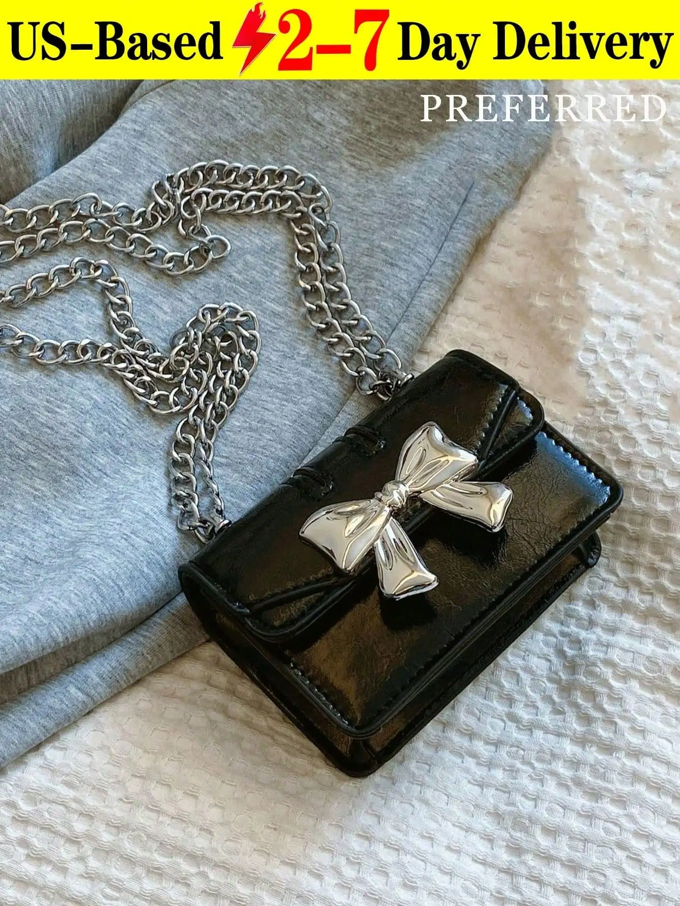 Women's Elegant Solid Color Embossed Flap Handbag, Versatile Solid Color Shoulder Bag, New Fashion Simple Mini Joker Beautiful Gorgeous Party Daily Shopping Mini Shoulder Diagonal Underarm Chain Bag, Suitable For Travel, Multi-Purpose, Mini Diagonal Small
Women's Elegant Solid Color Embossed Flap Handbag, Versatile Solid Color Shoulder Bag, New Fashion Simple Mini Joker Beautiful Gorgeous Party Daily Shopping Mini Shoulder Diagonal Underarm Chain Bag, Suitable For Travel, Multi-Purpose, Mini Diagonal Small