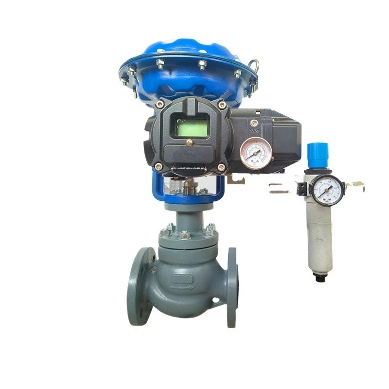 Carbon steel pneumatic control valve, pneumatic cage type double seat control valve, membrane single seat control
Carbon steel pneumatic control valve, pneumatic cage type double seat control valve, membrane single seat control