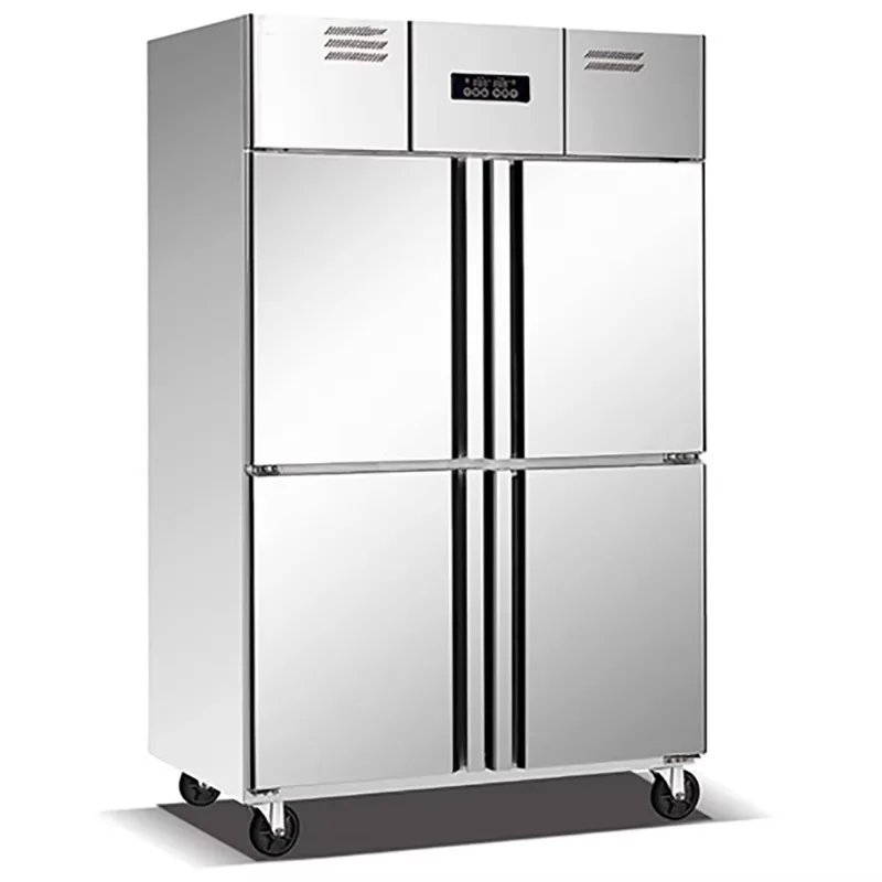 Commercial Restaurant 4-Door Kitchen Freezer Double-Temperature Electric 220V/110V Freezer for Commercial Use
Commercial Restaurant 4-Door Kitchen Freezer Double-Temperature Electric 220V/110V Freezer for Commercial Use
