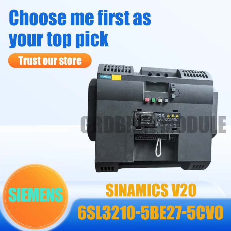 New Original SIEMENS 6SL3210-5BE27-5CV0 6SL3210-5BE31-1CV0 V20 7.5kW 11kW Inverter
New Original SIEMENS 6SL3210-5BE27-5CV0 6SL3210-5BE31-1CV0 V20 7.5kW 11kW Inverter