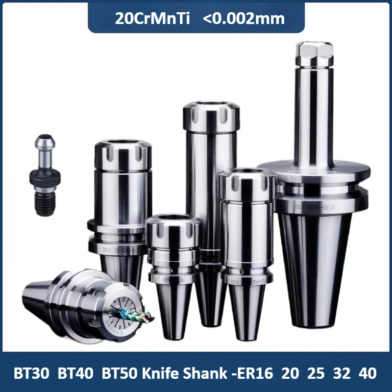 precision 0.002 BT ER BT30 BT40 knife shank ER16 ER20 ER25 ER32 70 100L knife shank for CNC machining center spindle tool holder
precision 0.002 BT ER BT30 BT40 knife shank ER16 ER20 ER25 ER32 70 100L knife shank for CNC machining center spindle tool holder