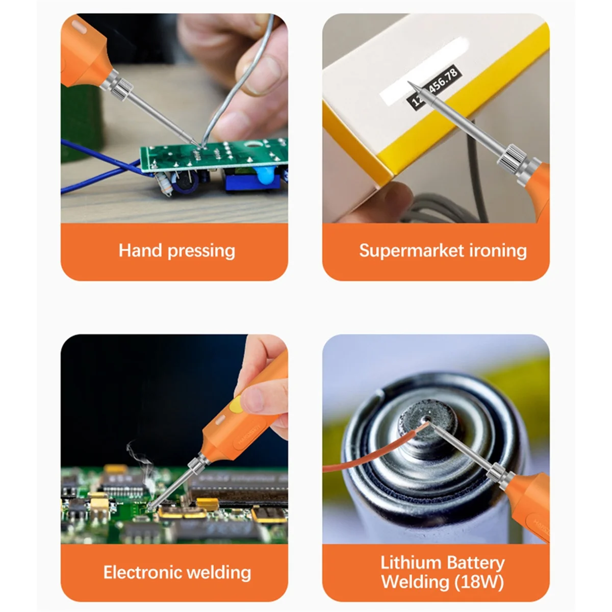 PA-USB Portable Soldering Iron Set Mini Home Student Soldering Torch Wireless Lithium Battery Repair
PA-USB Portable Soldering Iron Set Mini Home Student Soldering Torch Wireless Lithium Battery Repair