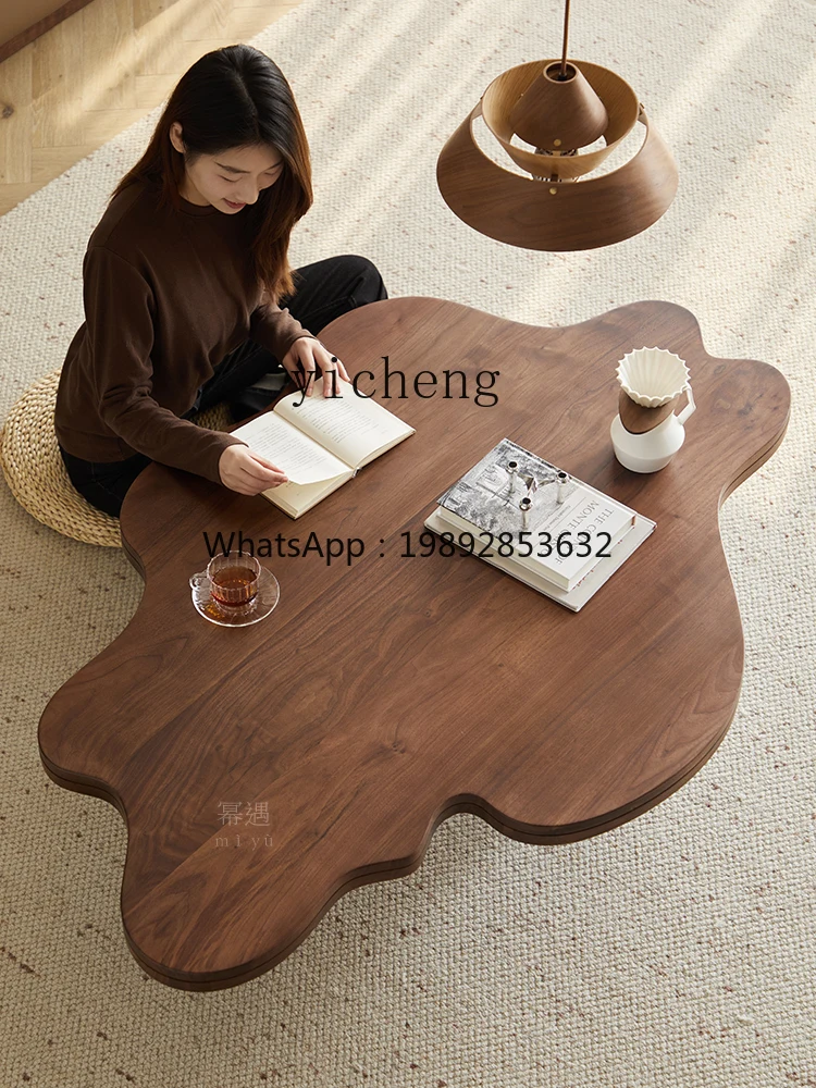 G-Z1 cloud coffee table modern simple irregular home living room sofa table solid wood tea table
G-Z1 cloud coffee table modern simple irregular home living room sofa table solid wood tea table