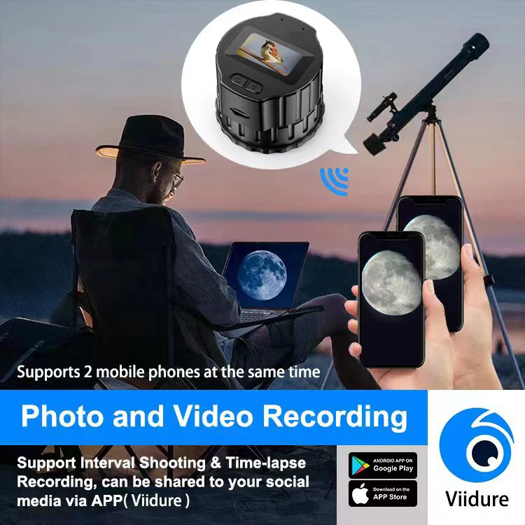 V13 WiFi HD TFT(320*240) Electronic Eyepiece Camera Mini Monocular Astronomical Telescope Eyepiece Recorder 1.5 Inch Screen
V13 WiFi HD TFT(320*240) Electronic Eyepiece Camera Mini Monocular Astronomical Telescope Eyepiece Recorder 1.5 Inch Screen