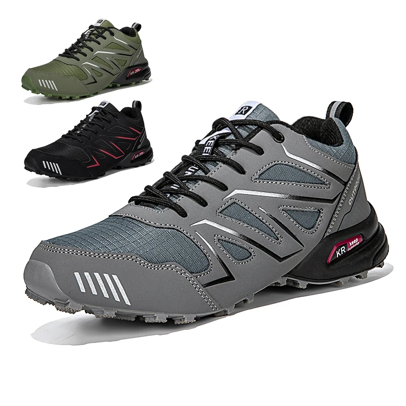 Men‘s Waterproof Hiking Shoes Outdoor Trekking Sneakers Mountain Climbing Camping Trainers Hunting Tactical Boots Bicycle Shoes
Men‘s Waterproof Hiking Shoes Outdoor Trekking Sneakers Mountain Climbing Camping Trainers Hunting Tactical Boots Bicycle Shoes