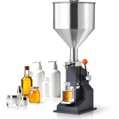 Customized Manual Liquid Small Filling Machine Stainless Steel Liquid Milk Water Juice  Cosmetic Honey Filling Machine