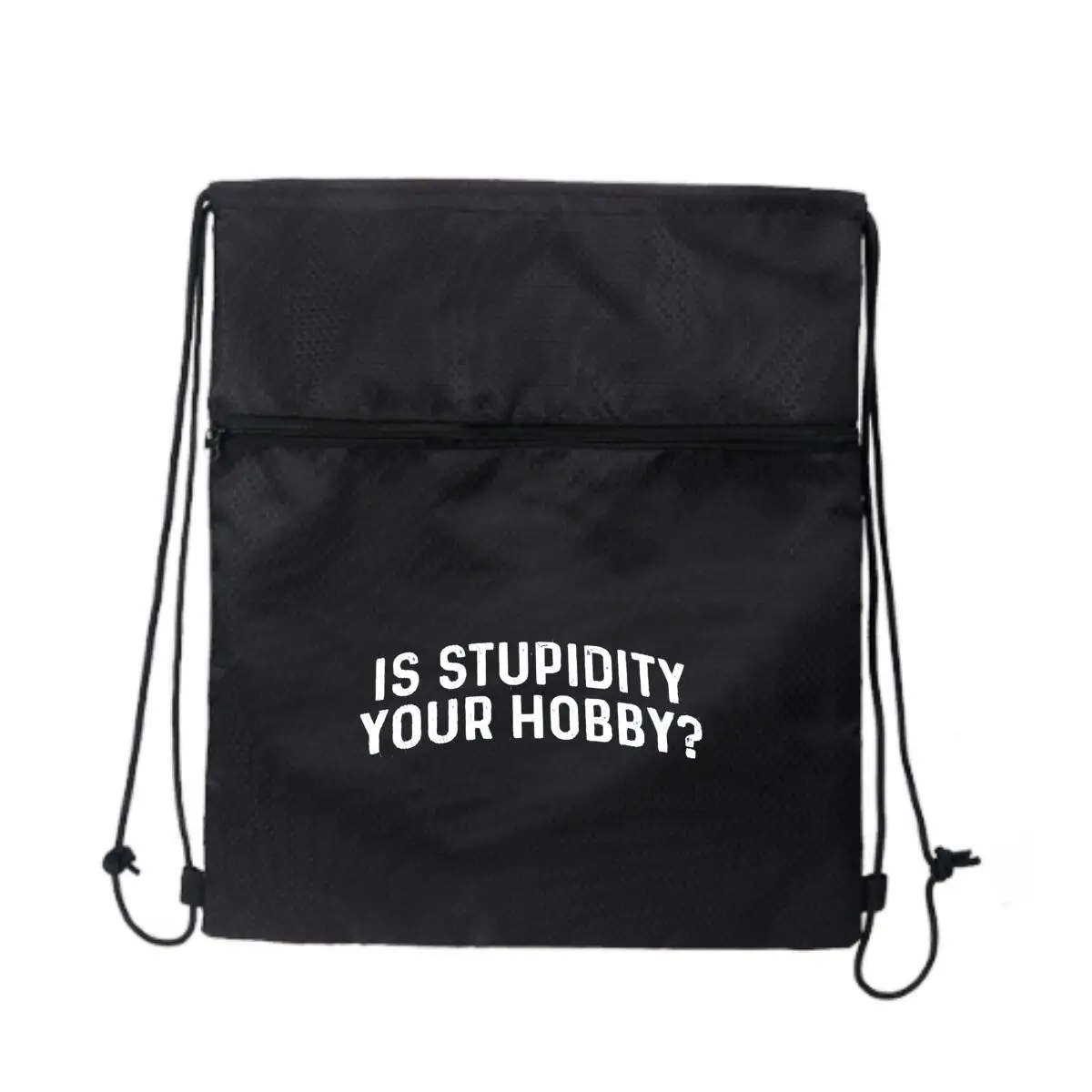 «Is Stupidity Your Hobby» Сумка на шнурке с несколькими карманами и застежкой-молнией Keep Your Stuff Organized
«Is Stupidity Your Hobby» Сумка на шнурке с несколькими карманами и застежкой-молнией Keep Your Stuff Organized