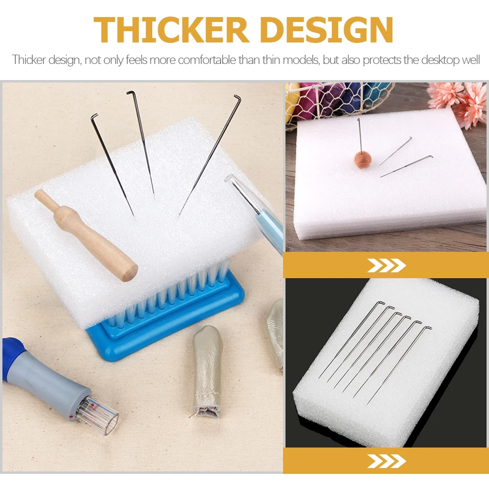 3pcs Needle Felting Mat Dense Foams Work Pad Wool Felt Cushion For Diy Crafts Embroidery Projects Lightweight High Density Foam
3pcs Needle Felting Mat Dense Foams Work Pad Wool Felt Cushion For Diy Crafts Embroidery Projects Lightweight High Density Foam