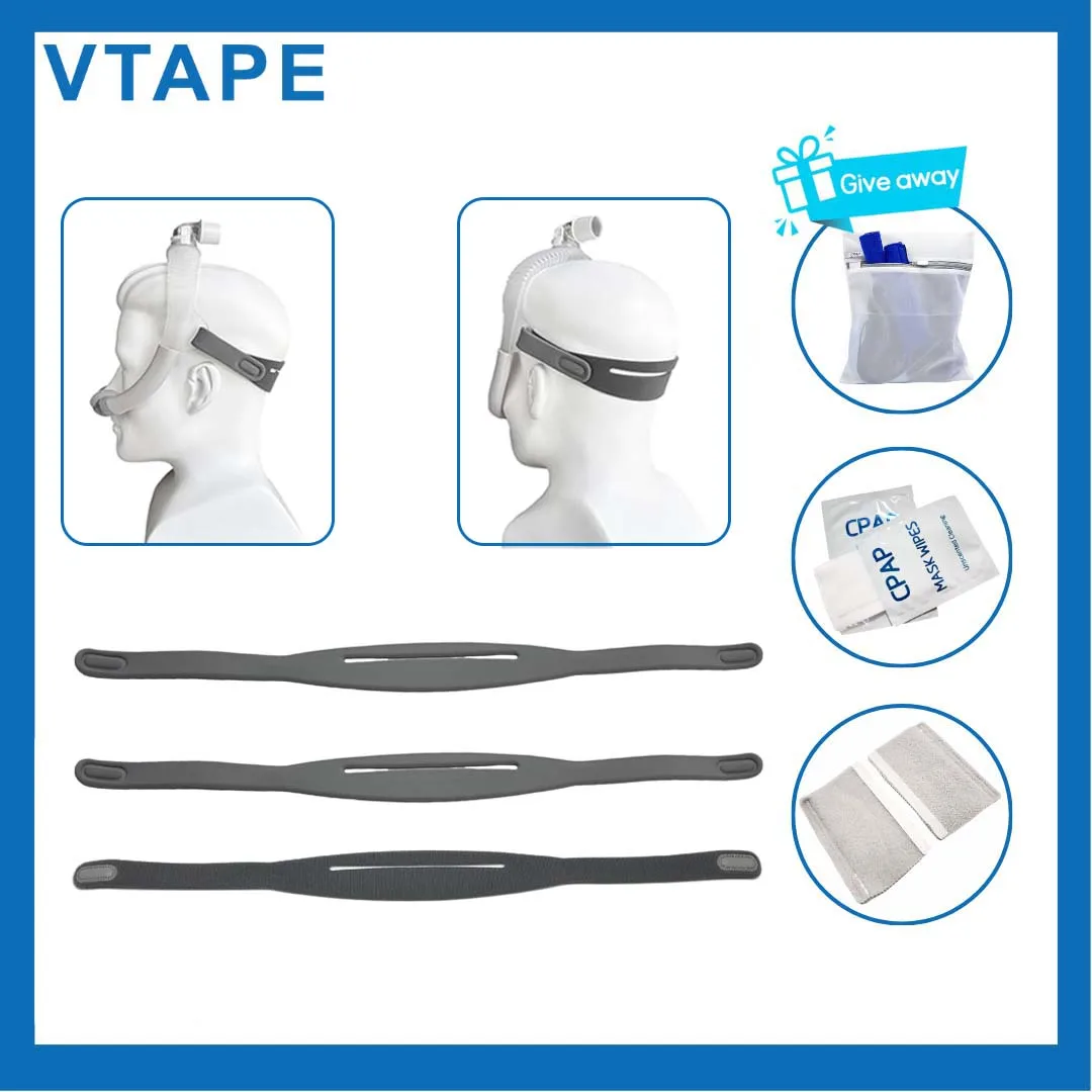 3 Pack AirFit N30i Headgear Strap For Nasal CPAP Mask-Replacement CPAP Accessories-Premium Soft Stretchy Material-Without Frame
3 Pack AirFit N30i Headgear Strap For Nasal CPAP Mask-Replacement CPAP Accessories-Premium Soft Stretchy Material-Without Frame