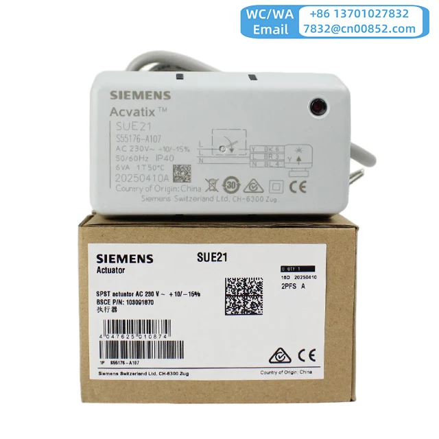 Клапан управления фанкойлом Siemens SUE21: приводной клапан для систем ОВКВ, отопления и охлаждения зон, отсечной клапан для систем вентиляции и котлов
Клапан управления фанкойлом Siemens SUE21: приводной клапан для систем ОВКВ, отопления и охлаждения зон, отсечной клапан для систем вентиляции и котлов