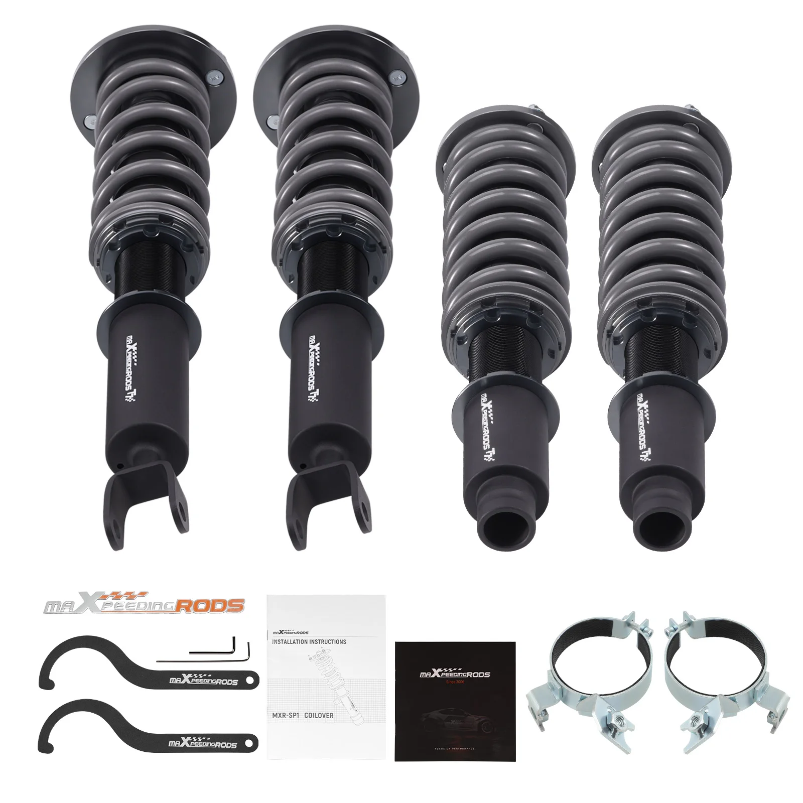 MaXpeedingrods 24 варианта демпфера, комплект подвески для Honda Accord 94-97, регулируемый демпфер, высота койлов, набор распорок
MaXpeedingrods 24 варианта демпфера, комплект подвески для Honda Accord 94-97, регулируемый демпфер, высота койлов, набор распорок