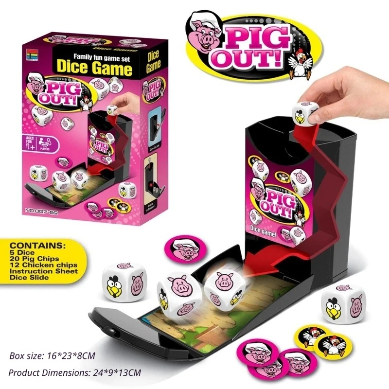 Dice Slide Party Board Game Multiple Themes Family Group Gathering Leisure Interactive Entertainment Tabletop Game Set
Dice Slide Party Board Game Multiple Themes Family Group Gathering Leisure Interactive Entertainment Tabletop Game Set