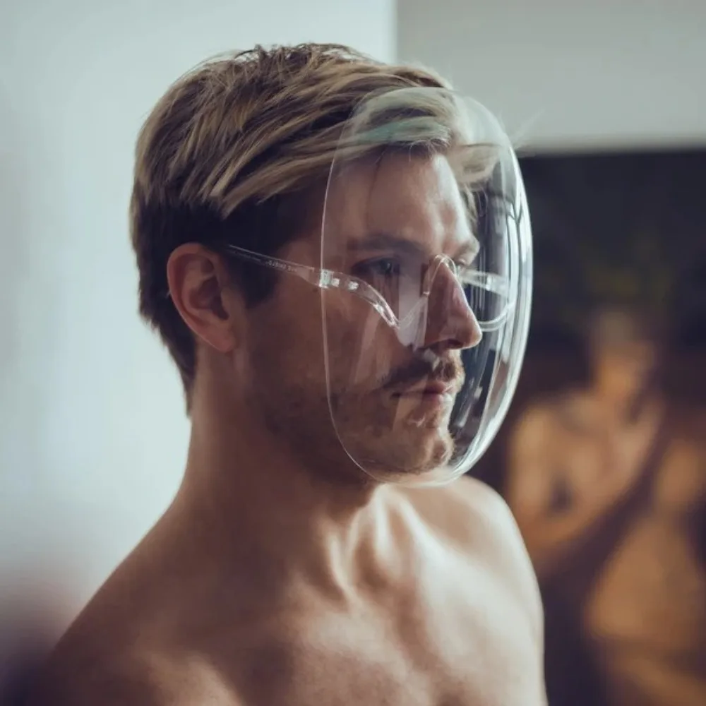 2pcs Transparent Full Face Protective Mask Splash Proof Dust Proof Face Shield Glasses Breathable Fog Proof See Through Goggles
2pcs Transparent Full Face Protective Mask Splash Proof Dust Proof Face Shield Glasses Breathable Fog Proof See Through Goggles