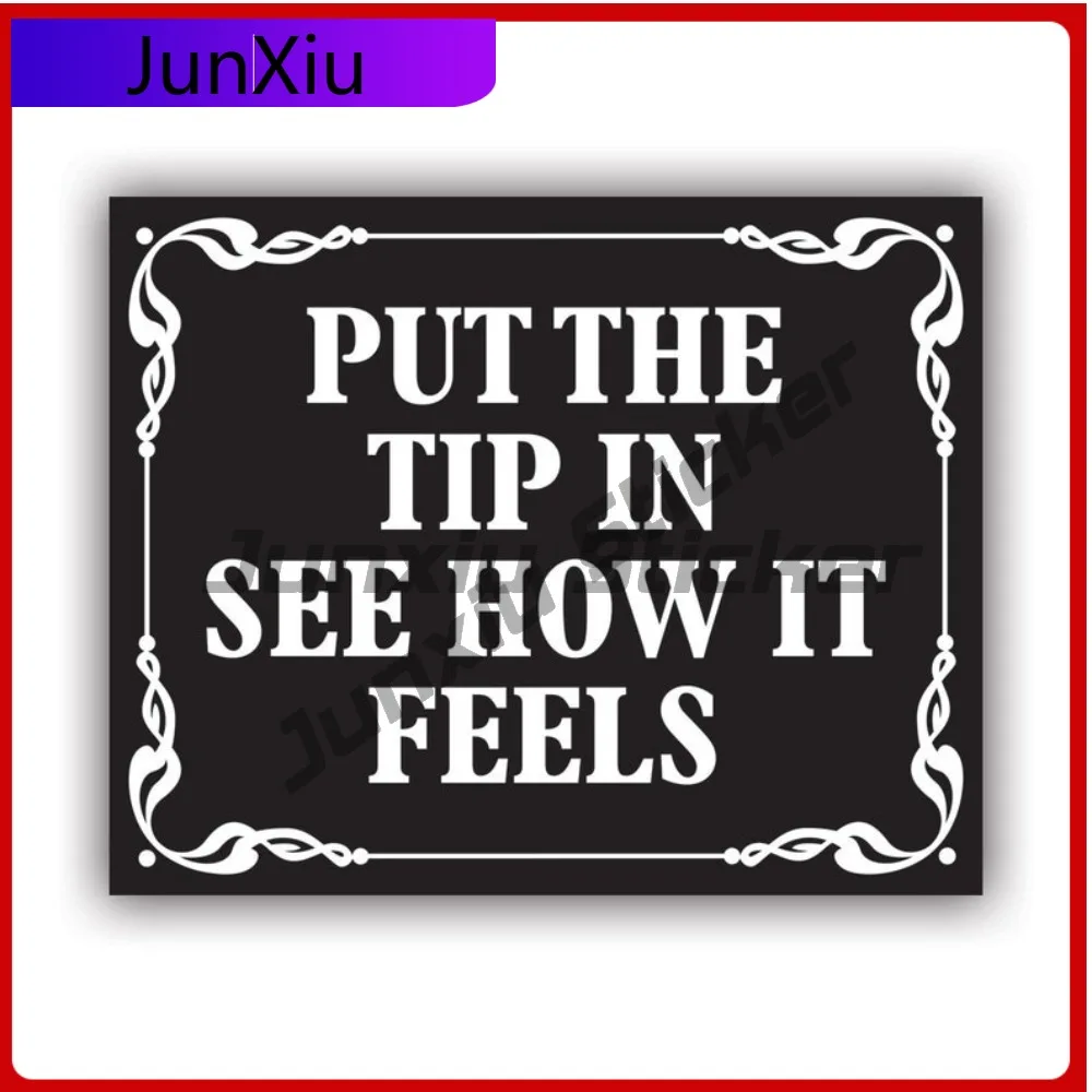 Funny Put The Tip In See How It Feels Sticker Decal American Made Uv Protected Jar Tipjar Tipping Label Bartender Decal Uv
Funny Put The Tip In See How It Feels Sticker Decal American Made Uv Protected Jar Tipjar Tipping Label Bartender Decal Uv