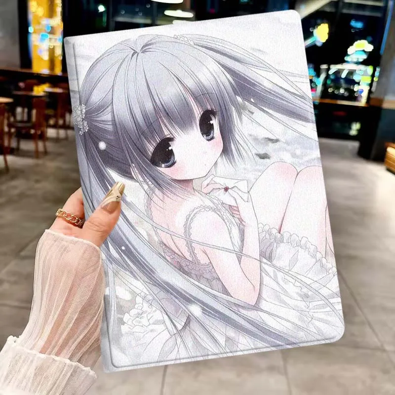 Cartoon Silver Hair Girl For Apple iPad Pro Mini A16 A17 A14 4 5 6 7 6th 7th Gen 9.7 12.9 11 13 M4 inch Tablet Case Soft
Cartoon Silver Hair Girl For Apple iPad Pro Mini A16 A17 A14 4 5 6 7 6th 7th Gen 9.7 12.9 11 13 M4 inch Tablet Case Soft