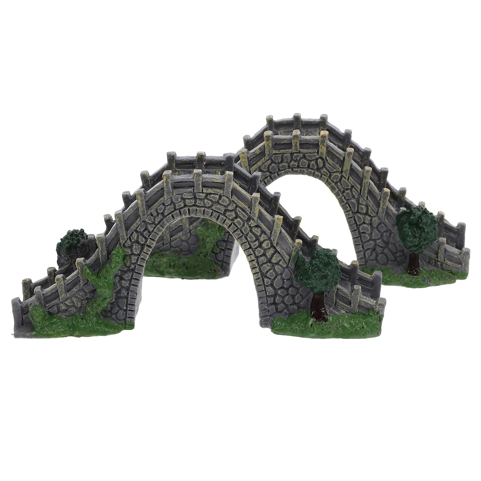 2Pcs Miniature Arch Bridge PVC Stone Decor for Fish Tank Garden Statue Landscape Adornment Mini Scene Craft Outdoor
2Pcs Miniature Arch Bridge PVC Stone Decor for Fish Tank Garden Statue Landscape Adornment Mini Scene Craft Outdoor