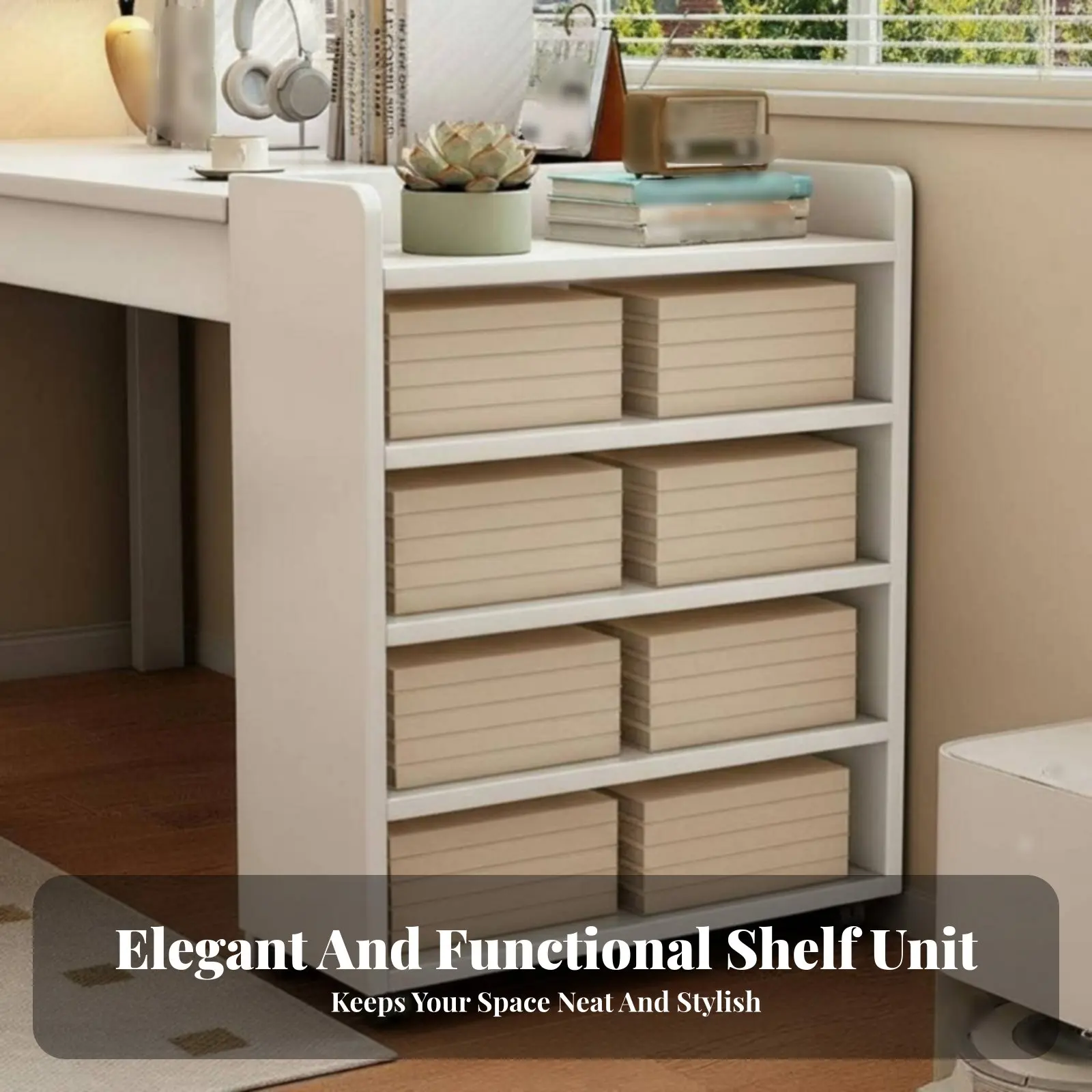 5-Tier Mobile Shelving Universal Multitier Storage Mobile Shelving Storage Universal Large Capacity Anti-Fall Baffle for Artists
5-Tier Mobile Shelving Universal Multitier Storage Mobile Shelving Storage Universal Large Capacity Anti-Fall Baffle for Artists