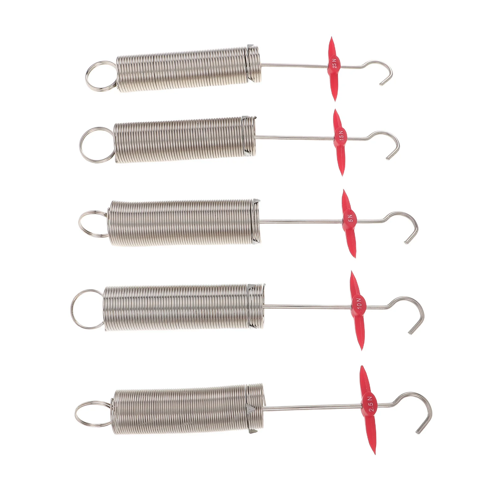 5Pcs Physics Experimental Springs Hooke's Law Education Science Lab Equipment 2.5 5 10 15 25N Physical Experiment Tools School
5Pcs Physics Experimental Springs Hooke's Law Education Science Lab Equipment 2.5 5 10 15 25N Physical Experiment Tools School