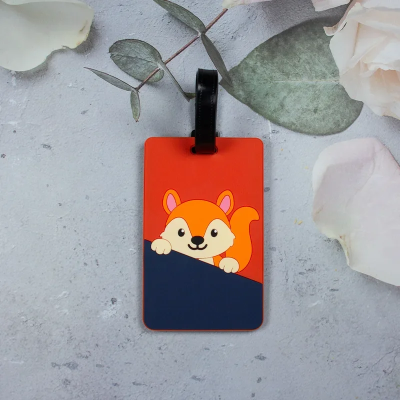 New Creative PVC Luggage Tag Cartoon Luggage Tags Boarding Pass Suitcase Tag Name Id Lable Baggage Tags Travel Accessories
New Creative PVC Luggage Tag Cartoon Luggage Tags Boarding Pass Suitcase Tag Name Id Lable Baggage Tags Travel Accessories