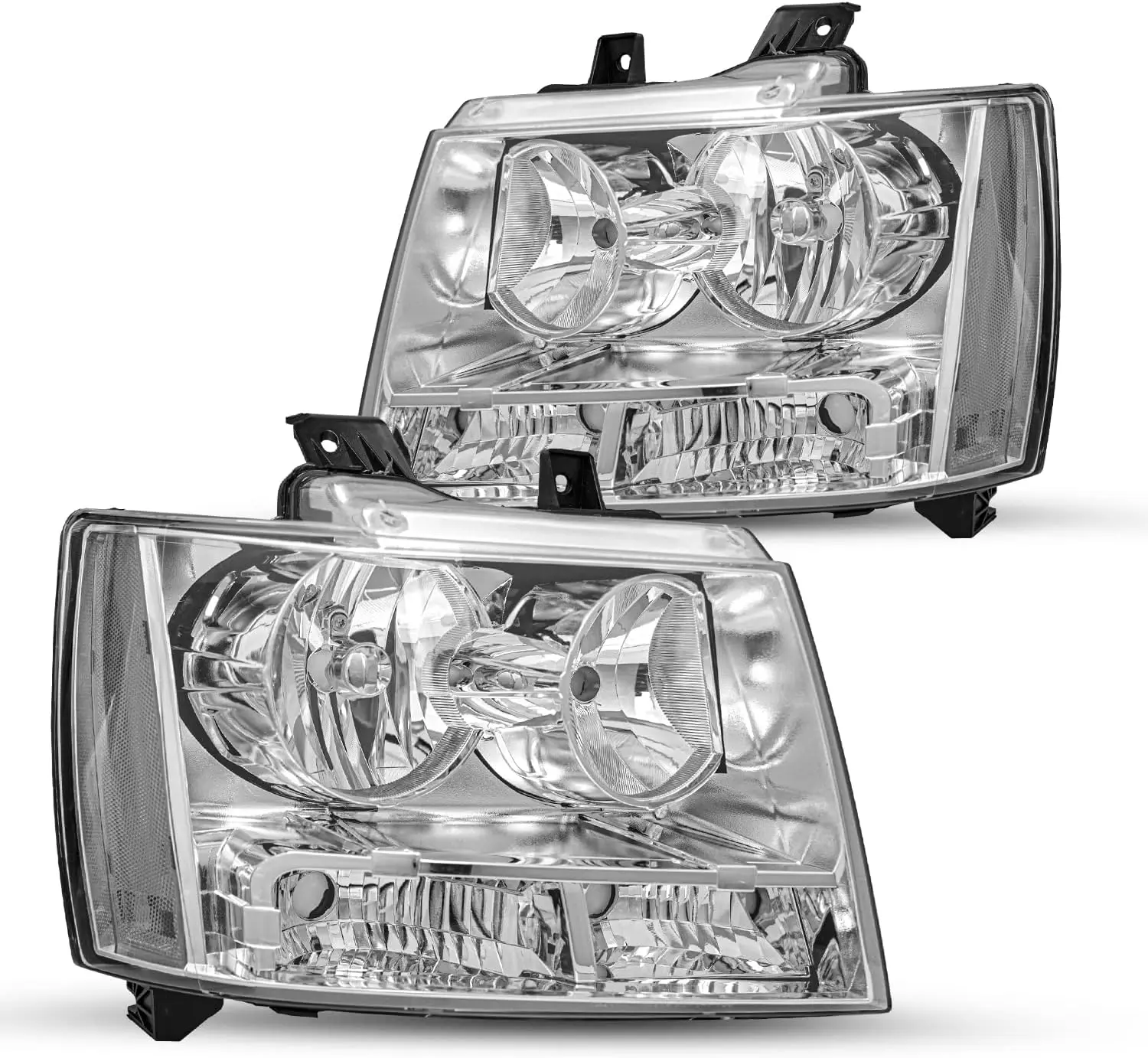 Замена фары в сборе, совместимая с Chevy Tahoe Suburban Avalanche 2007-2014 годов со стороны водителя и пассажира (хромный корпус)
Замена фары в сборе, совместимая с Chevy Tahoe Suburban Avalanche 2007-2014 годов со стороны водителя и пассажира (хромный корпус)