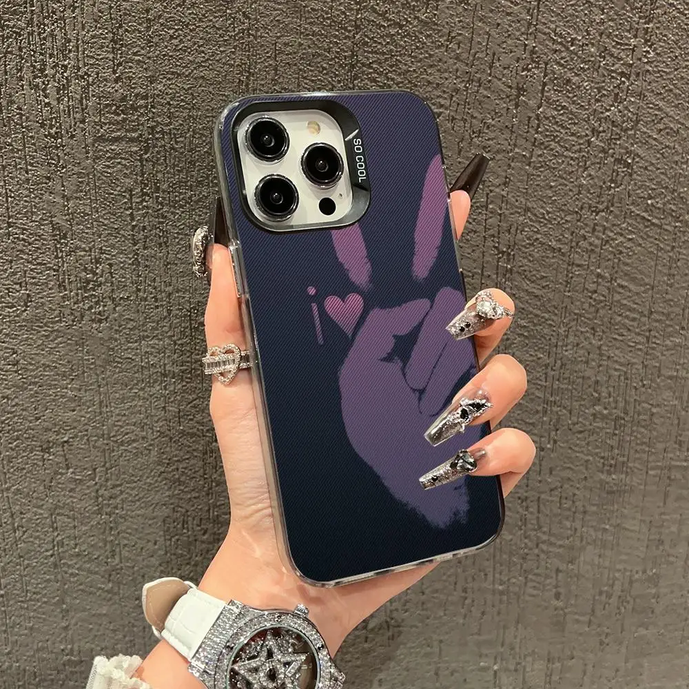 The finger gesture "v" Phone Case case for iPhone17 16 15 14 13 12 11 Pro/ Max/Plus shock-proof rear cover anti-fingerprint
The finger gesture "v" Phone Case case for iPhone17 16 15 14 13 12 11 Pro/ Max/Plus shock-proof rear cover anti-fingerprint