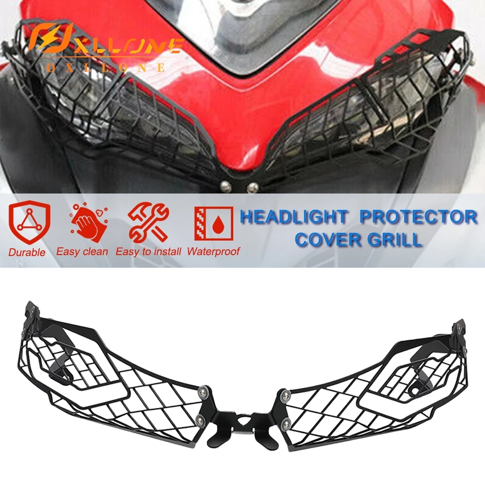 Для DUCATI MULTISTRADA MTS 950 1260 1200 S GRAND TOUR ENDURO PIKES PEAK защита фар решетка крышка модификация
Для DUCATI MULTISTRADA MTS 950 1260 1200 S GRAND TOUR ENDURO PIKES PEAK защита фар решетка крышка модификация