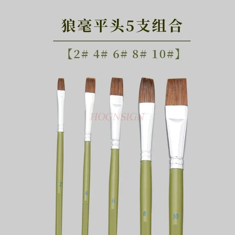 5шт Кисть для масляной живописи, акварельная кисть, волосы волка, плоская головка, плоский пик, акриловая кисть, акриловая кисть для рисования линий
5шт Кисть для масляной живописи, акварельная кисть, волосы волка, плоская головка, плоский пик, акриловая кисть, акриловая кисть для рисования линий