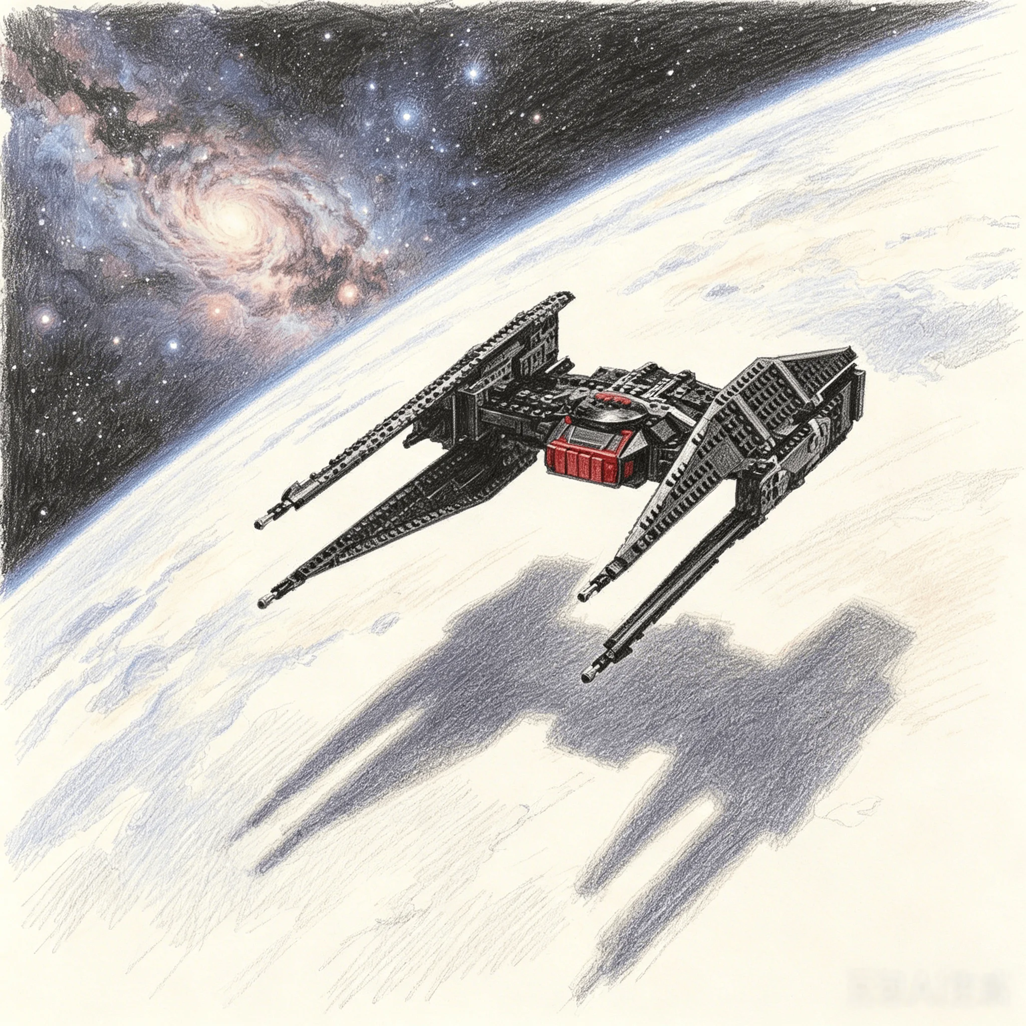MOC 630PCS SpaceShip Series Starfighter model Building Blocks DIY creative ideas Toy Assembly Puzzle birthday Christmas Gift
MOC 630PCS SpaceShip Series Starfighter model Building Blocks DIY creative ideas Toy Assembly Puzzle birthday Christmas Gift