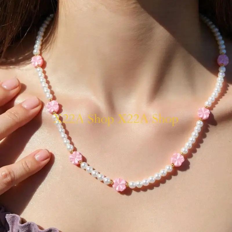Unique 4Pcs/Pack Flower Pearls Necklace Set Kids Jewelry Lightweight Gift for Teens
Unique 4Pcs/Pack Flower Pearls Necklace Set Kids Jewelry Lightweight Gift for Teens