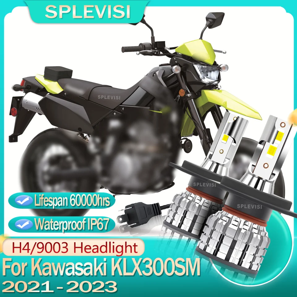 Easy Installation 100% Plug-and-Play 3-Year Hassle-Free Warranty LED motorcycle Headlight For Kawasaki KLX300SM 2021 2022 2023
Easy Installation 100% Plug-and-Play 3-Year Hassle-Free Warranty LED motorcycle Headlight For Kawasaki KLX300SM 2021 2022 2023