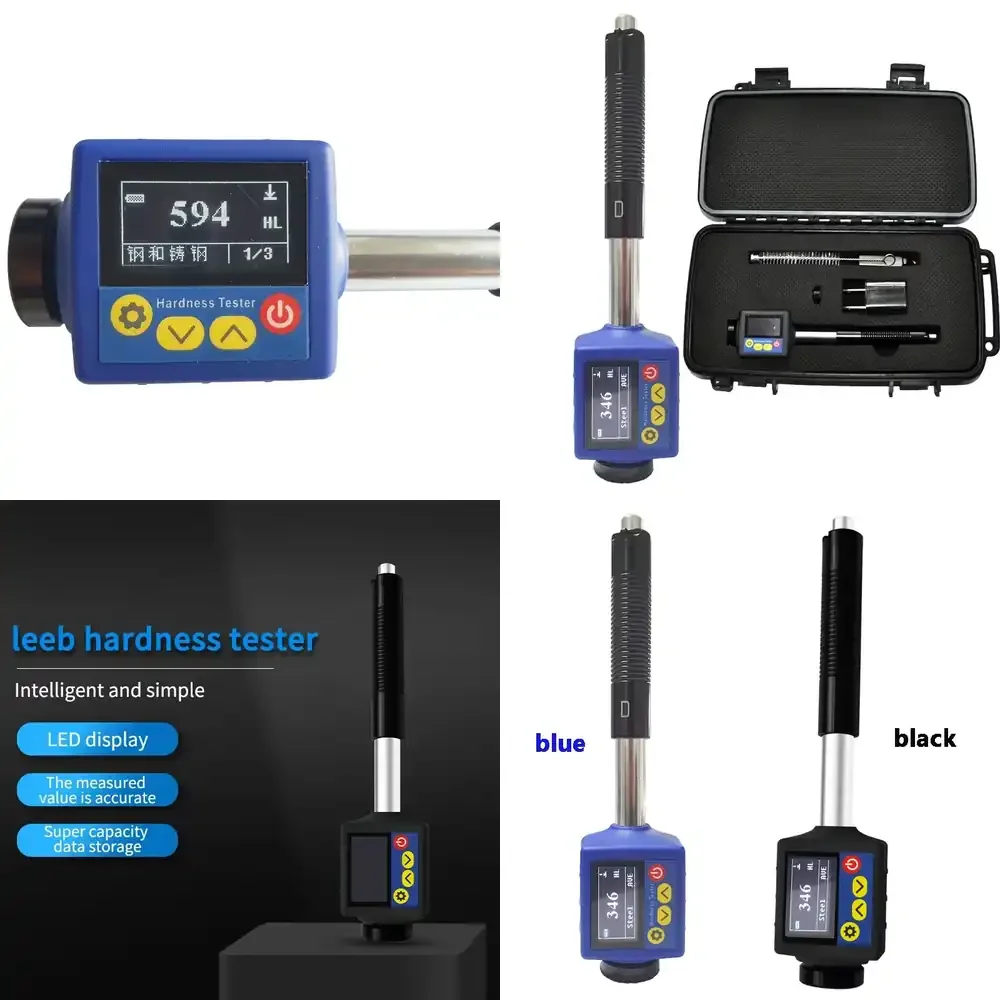 Leeb Hardness Tester Metal Hardness Tester For Stainless Steel Hrc Hra Hrb Hb Hl Hv Hs Durometer
Leeb Hardness Tester Metal Hardness Tester For Stainless Steel Hrc Hra Hrb Hb Hl Hv Hs Durometer