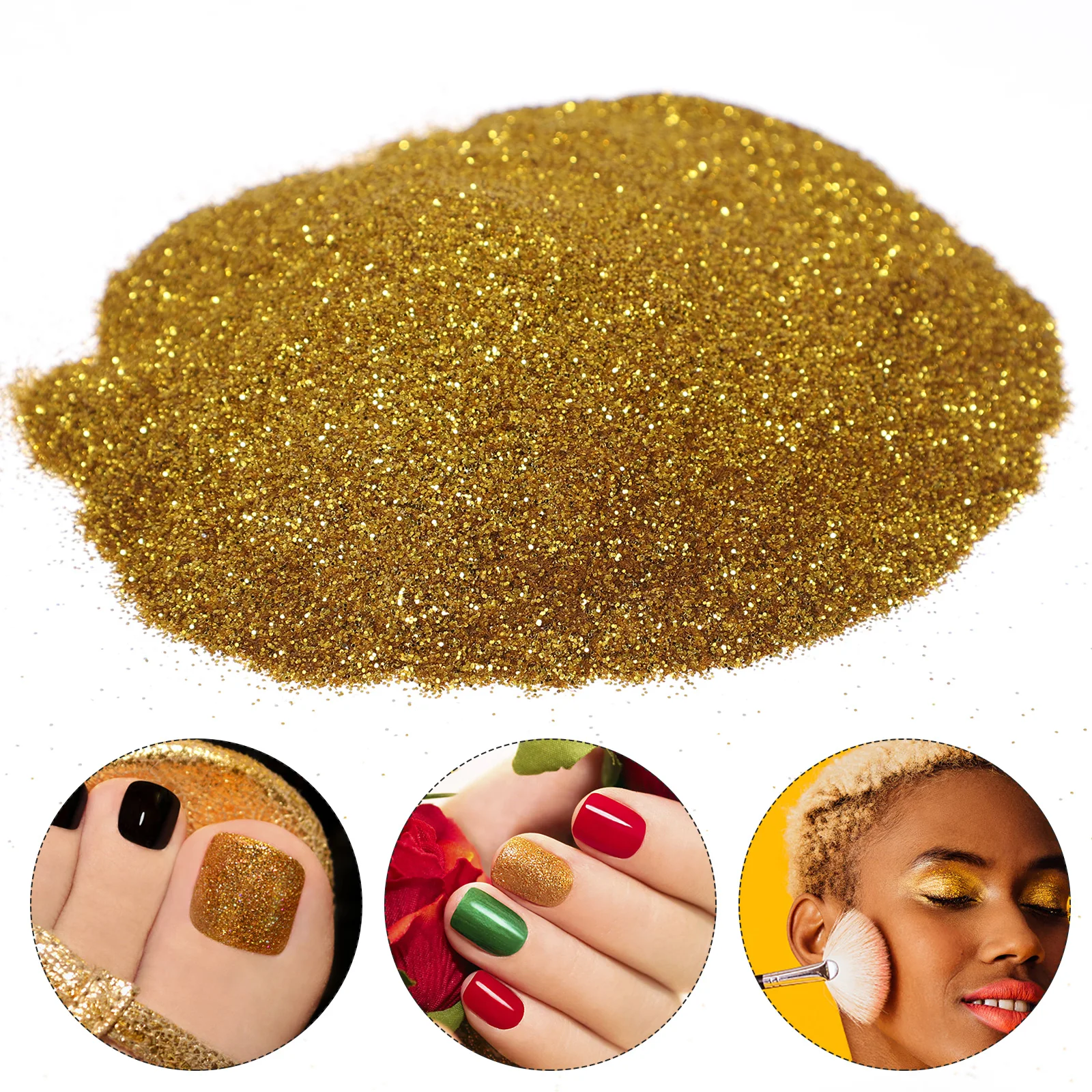 Nail Art Decoration Powder Glitter Glitters Iridescent Orange Pigment Holographic for Nails
Nail Art Decoration Powder Glitter Glitters Iridescent Orange Pigment Holographic for Nails
