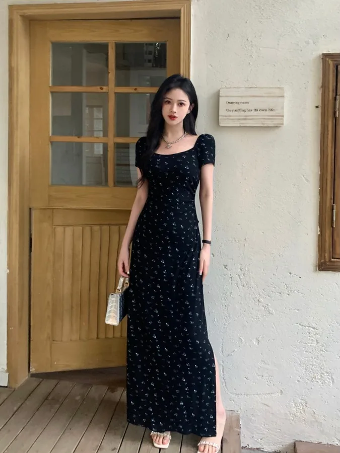 Квадратное трикотажное платье в стиле ретро с цветочным принтом Ne ort Sve, женское летнее сексуальное облегающее платье с завязкой на талии, длинное повседневное платье
Квадратное трикотажное платье в стиле ретро с цветочным принтом Ne ort Sve, женское летнее сексуальное облегающее платье с завязкой на талии, длинное повседневное платье