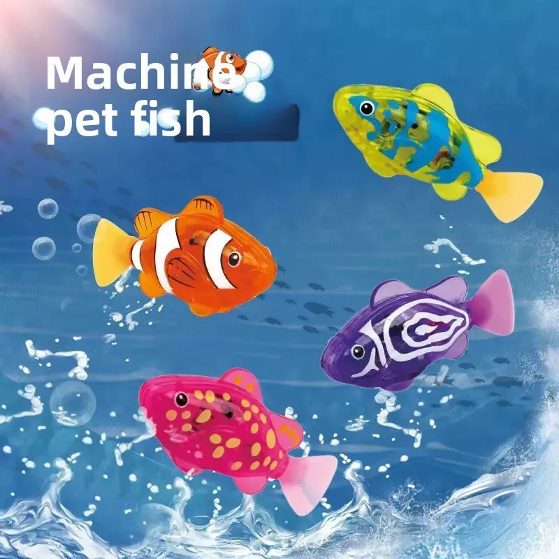 Cat Toys Pet Fish Luminous Electric Swimming Play Toys Electronic Robotic Fish Pet Toys
Cat Toys Pet Fish Luminous Electric Swimming Play Toys Electronic Robotic Fish Pet Toys