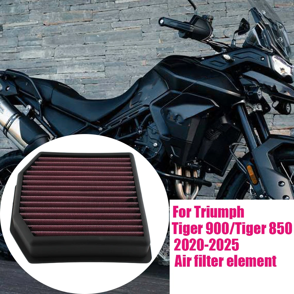 FOR Triumph Tiger 900 GT 2020-2025Motorcycle High Flow Air Filter Intake Cleaner Tiger 900/Tiger 850(OEM:T2204242)
FOR Triumph Tiger 900 GT 2020-2025Motorcycle High Flow Air Filter Intake Cleaner Tiger 900/Tiger 850(OEM:T2204242)