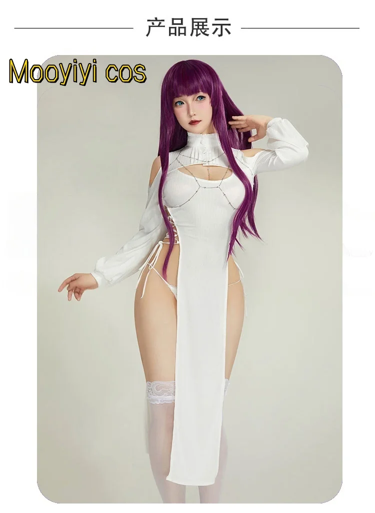 Новый Mooyiyi cos Frieren Косплей Костюм Хэллоуин Рождество Ролевые игры Вечеринка Комикс S-XL Аниме игры
Новый Mooyiyi cos Frieren Косплей Костюм Хэллоуин Рождество Ролевые игры Вечеринка Комикс S-XL Аниме игры