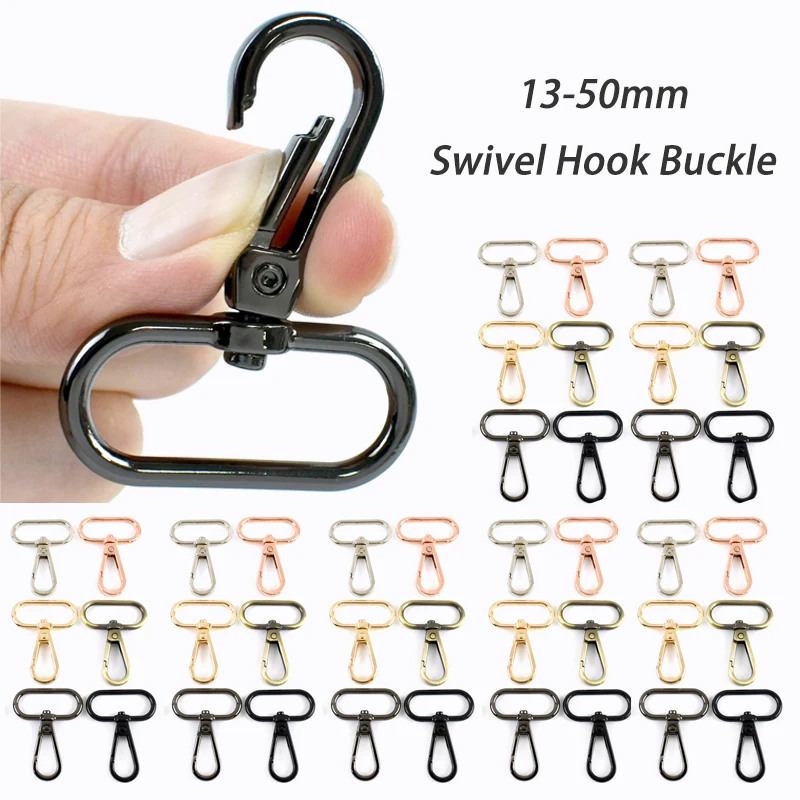 30Pcs 13-38mm Wholesale Metal Swivel Lobster Buckle Spring Clip Hook for Bag Strap Connector Luggage Belt Clasp DIY Accessories
30Pcs 13-38mm Wholesale Metal Swivel Lobster Buckle Spring Clip Hook for Bag Strap Connector Luggage Belt Clasp DIY Accessories