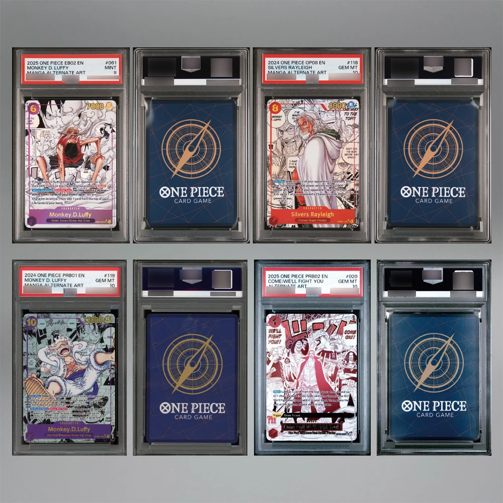 DIY Self-made Anime OPCG Luffy Rayleigh Shanks Trading Card Game English Version 10Points Rare Rating Card Collecting Card Gift
DIY Self-made Anime OPCG Luffy Rayleigh Shanks Trading Card Game English Version 10Points Rare Rating Card Collecting Card Gift