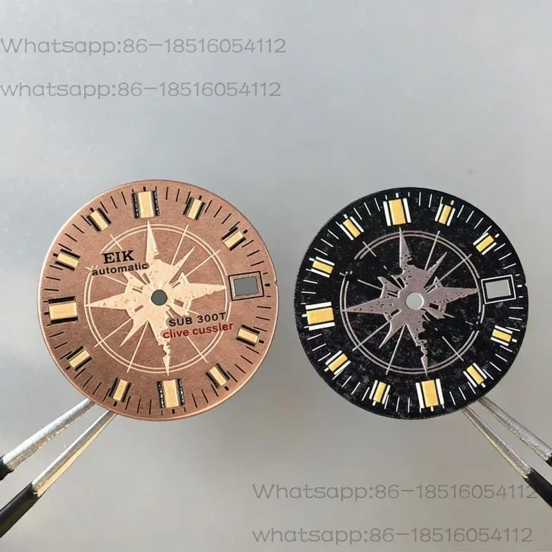 Vintage Exploration Style SUB 300T Modified Dial | 28.5mm Diameter, 3.0/3.8 Dual Calendar Positions NH35 DIAL
Vintage Exploration Style SUB 300T Modified Dial | 28.5mm Diameter, 3.0/3.8 Dual Calendar Positions NH35 DIAL