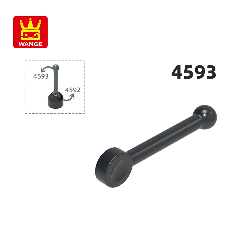Wange 4593 100 г/1886 шт., маленькая антенна, управляющая ручка, строительные блоки MOC, совместимы с кирпичами, детские игрушки, подарочная коробка
Wange 4593 100 г/1886 шт., маленькая антенна, управляющая ручка, строительные блоки MOC, совместимы с кирпичами, детские игрушки, подарочная коробка