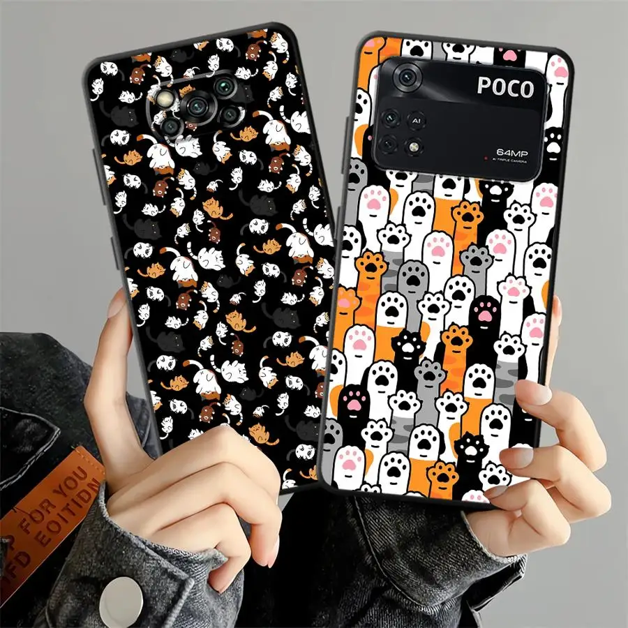 Чехол для Xiaomi Poco F8 F1 M3 M4 M7 M5 C71 X3 X4 X5 X7 Pro C50 C61 F3 C75, чехол для телефона с кошачьими лапками
Чехол для Xiaomi Poco F8 F1 M3 M4 M7 M5 C71 X3 X4 X5 X7 Pro C50 C61 F3 C75, чехол для телефона с кошачьими лапками
