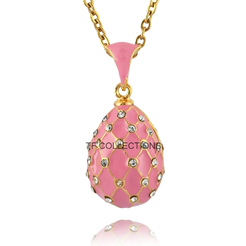 YAFFIL Enamel HandMade Necklace For Women Brass Egg Pendant Charm Crystal Rhinestone Necklace High Quality Pendants Gift 2024
YAFFIL Enamel HandMade Necklace For Women Brass Egg Pendant Charm Crystal Rhinestone Necklace High Quality Pendants Gift 2024