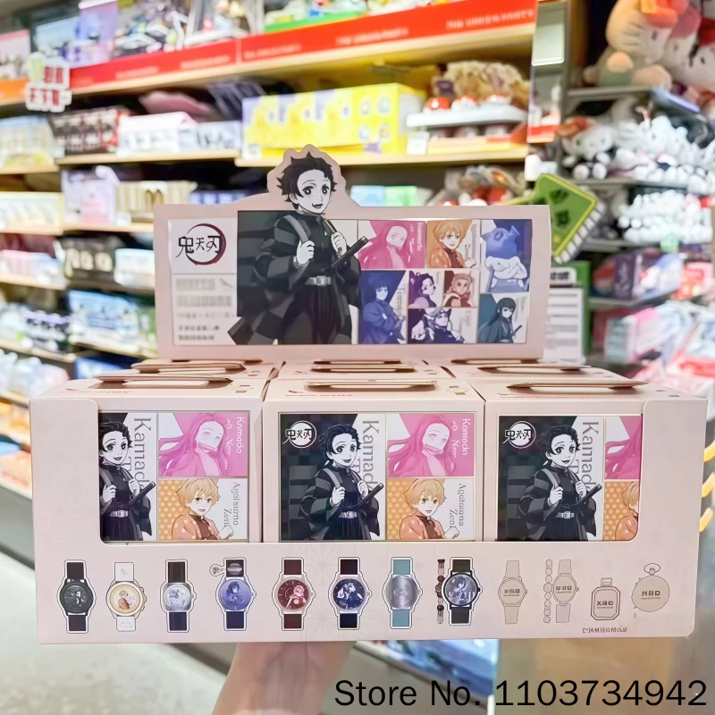 Official Genuine Demon Slayer Watch Blind Box Vol 2 Forged Time Series Tanjiro Zenitsu Nezuko Quartz Wrist Watch For Anime Fans
Official Genuine Demon Slayer Watch Blind Box Vol 2 Forged Time Series Tanjiro Zenitsu Nezuko Quartz Wrist Watch For Anime Fans