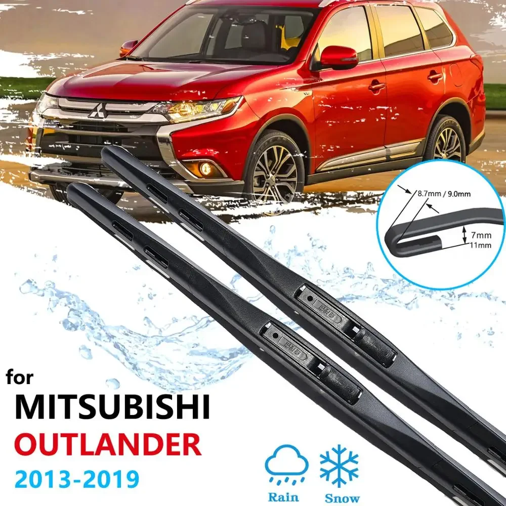 Car Wiper Blade for Mitsubishi Outlander 2013 2014 2015 2016 2017 2018 2019 3rd Gen Windscreen Windshield Wipers Car Accessories
Car Wiper Blade for Mitsubishi Outlander 2013 2014 2015 2016 2017 2018 2019 3rd Gen Windscreen Windshield Wipers Car Accessories